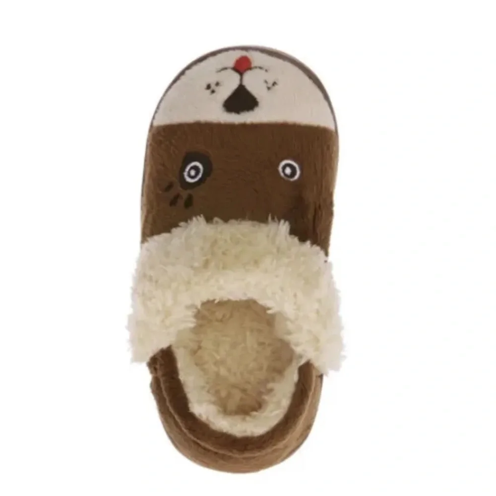 Wonder Nation Toddler Unisex Puppy/Dog Slip on Slippers size 7/8